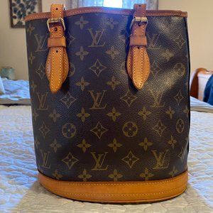 Authentic Louis Vuitton Vintage Petite Bucket Bag
